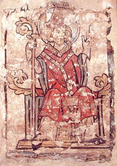 Szent Lieven (freskó) alkotó: School Flemish