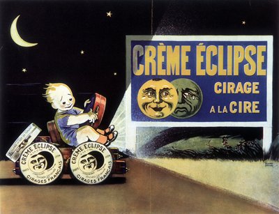 Reklám viaszpolírozáshoz „” Eclipse Creme”” alkotó: School French