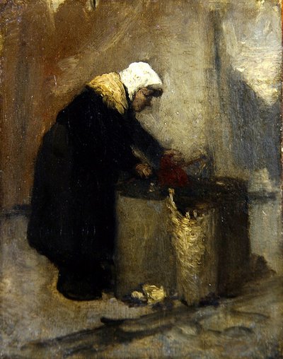 Chiffonniere (olaj, vászon) alkotó: School French