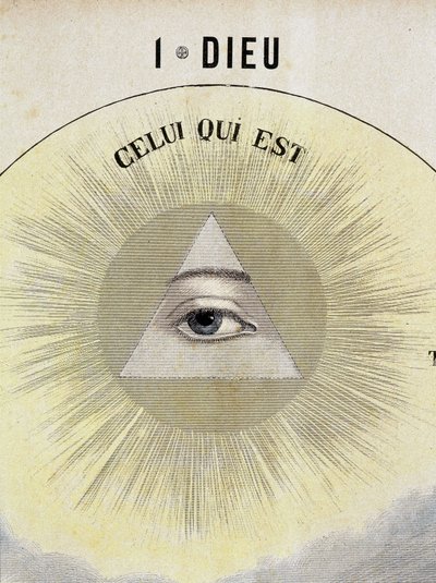 Isten meghatározása: „Ő, aki van””. alkotó: School French