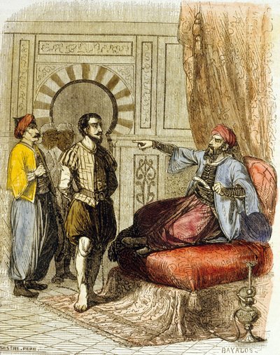 Miguel Cervantes Azan Baja előtt alkotó: School French