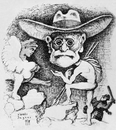 Oidipusz-komplexus (metszet) alkotó: School French