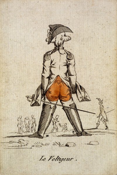 Régi kijátszható kártya: a szív ásza – „” The Voltigeur””. Térképmúzeum: Ploucher, Issy-les-Moulineaux. alkotó: School French