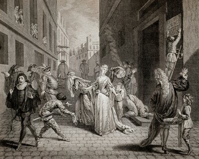 Terror (1793-1794): Az olasz komikusokat (a Commedia dell