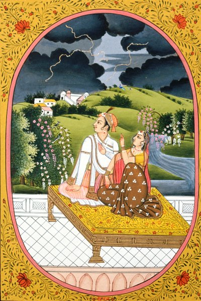 Év Naptár Picture  Painting for a Hindu Month Shravan, India alkotó: School Indian