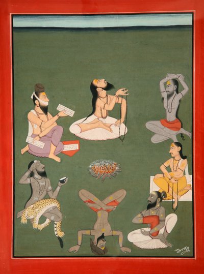 Jógik (nyomtatás) alkotó: School Indian