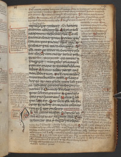 Harley 1802, f.19r, A Pater Noster vagy a Lord