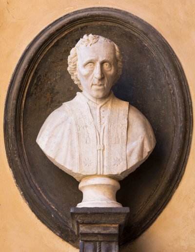 Pius pápa mellszobra VII alkotó: School Italian