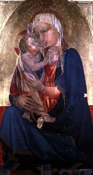 Alázatos Madonna, firenzei iskola alkotó: School Italian
