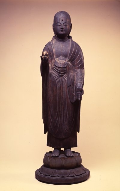 Jizo Bosatsu, Ate Heian / Fujiwara Perio d alkotó: Japanese School