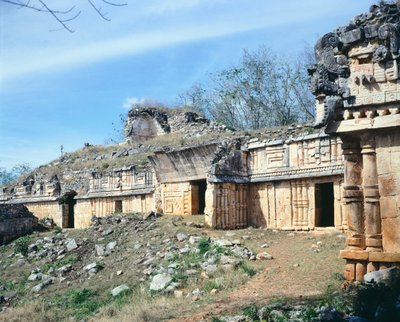 Labna palota, Puuc stílusú épület, Yucatan (Mexikó). Maja civilizáció. 4-10. század. alkotó: R. and Smith Simkin
