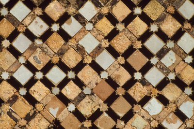 Chella nekropolisz, dekoratív panel részlete (mozaik) alkotó: School Moroccan
