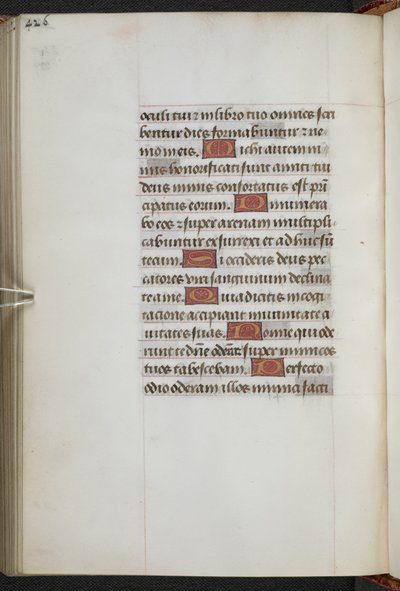 Kings 9, f.227v, Órakönyv, Sarum-i használat ("Anne Boleyn