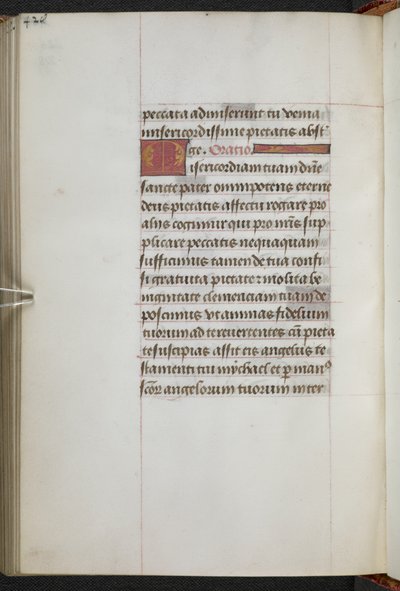 Kings 9, f.228v, Órakönyv, Sarum-i használat ("Anne Boleyn