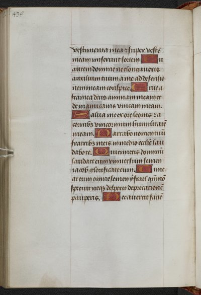 Kings 9, f.233v, Órakönyv, Sarum használata ("Anne Boleyn