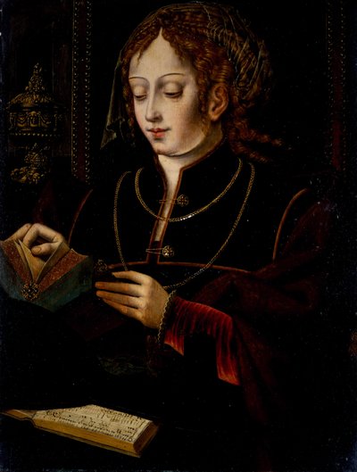 Mária Magdolna, 1520 körül (olaj, tölgy) alkotó: School Netherlandish