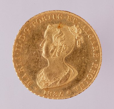 Mária portugál királynő (1819-1853) aranykoronája 1835. Átm. 3,1 cm Nápoly, Régészeti Múzeum alkotó: School Portuguese