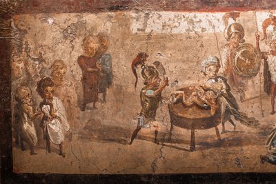 Salamon ítélete, Pompeji alkotó: School Roman