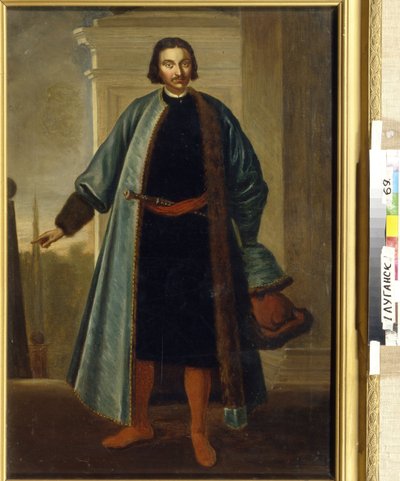 Anikita Ivanovics Repnin herceg (1668-1726) portréja. (A. I. Repnin herceg portréja). Orosz katona és politikus, aki a nagy északi háború (1700-1721) idején kitüntette magát, majd Livónia kormányzójaként szolgált szorosan és buzgón. alkotó: School Russian