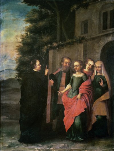 Jelenet Meridai Szent Eulalia életéből alkotó: School Spanish