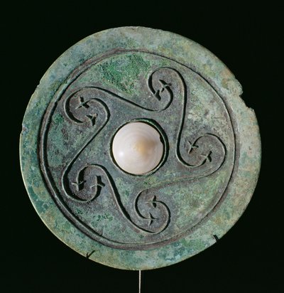 Mirror, Dongson kultúra Kr.e. 200-200, Vietnam (bronz) alkotó: School Vietnamese