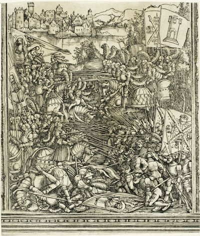 A háború Velencével, I. Maximilian diadalívéből alkotó: School of Albrecht Dürer
