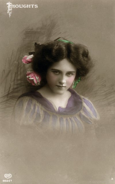 „Gondolatok”, 1890-1910. alkotó: Schwerdffeger and Co
