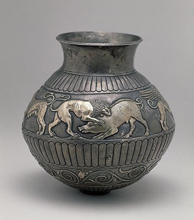 Hajó, Kul-Oba Kurgan (ezüst) alkotó: Scythian
