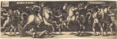 Akhilleusz és Hektor alkotó: Sebald Beham