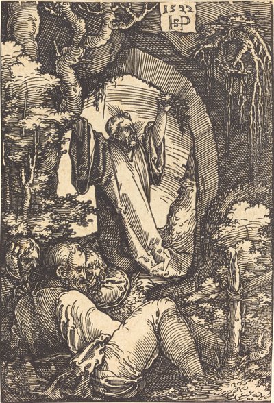Krisztus az Olajfák hegyén alkotó: Sebald Beham