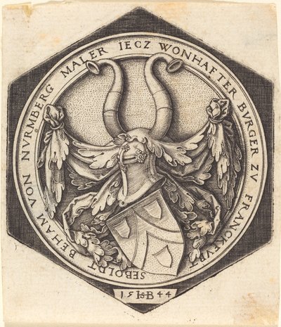 H.S. címere Beham alkotó: Sebald Beham