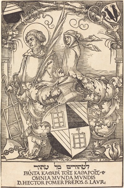 Hector Pomer címere alkotó: Sebald Beham
