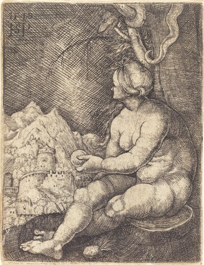 Éva ül alkotó: Sebald Beham