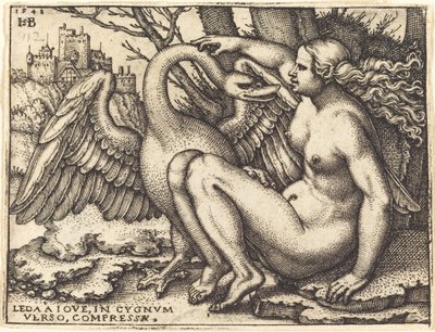 Léda és a hattyú alkotó: Sebald Beham
