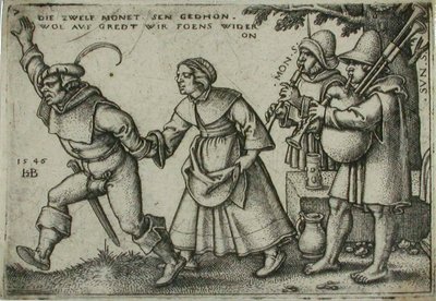 Vidéki esküvő, 7 alkotó: Sebald Beham