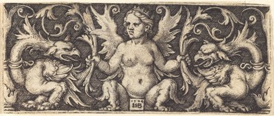 Dísz női démonnal alkotó: Sebald Beham