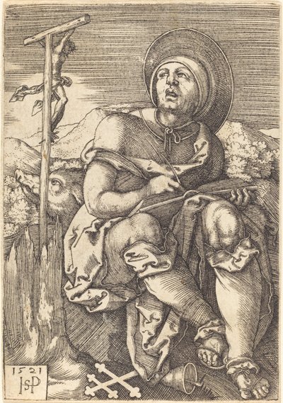 Remete Szent Antal alkotó: Sebald Beham