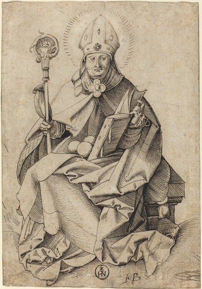 Szent Miklós alkotó: Sebald Beham