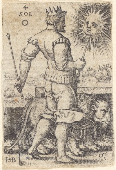 Sol alkotó: Sebald Beham