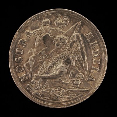 Angyal a szenvedély eszközeivel [fordítva], 1631. alkotó: Sebastian Dadler