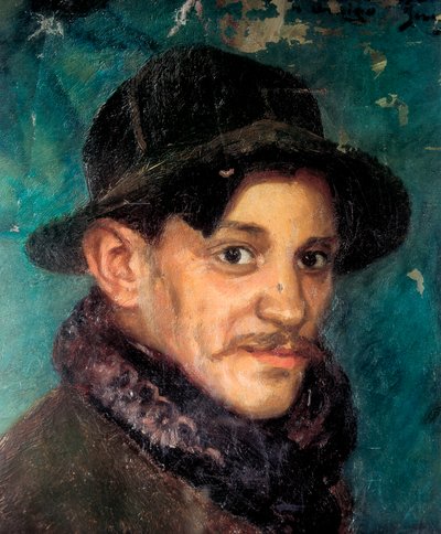 Pablo Picasso portréja (festmény) alkotó: Sebastian Junyent i Sans