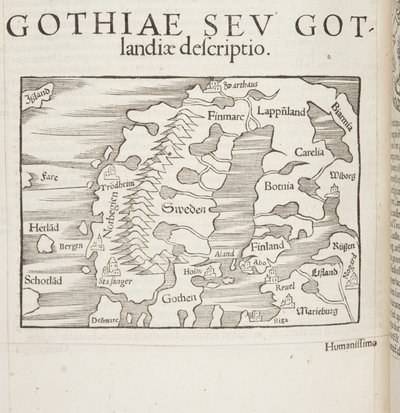 Cosmographia, Fol 830, 1544 alkotó: Sebastian Munster