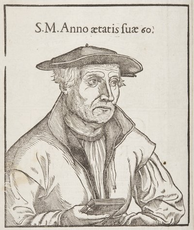 Cosmographia, a címlap hátoldala, 1544 alkotó: Sebastian Munster