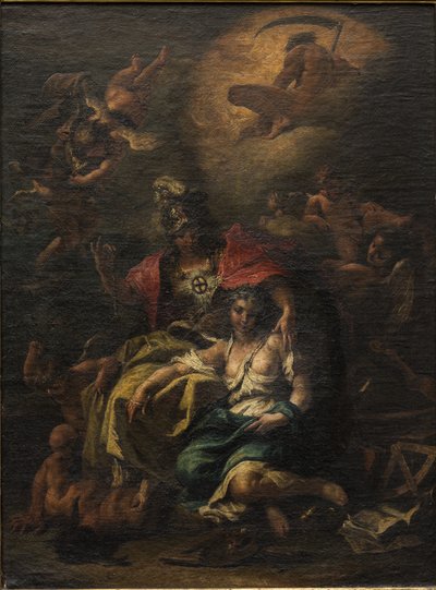 Minerva (olaj, vászon) alkotó: Sebastiano Ricci