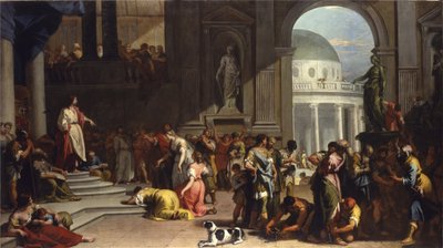 Susanna Daniel előtt, 1725-26 alkotó: Sebastiano Ricci