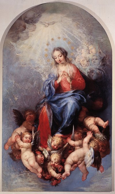 Szeplőtelen Szűz Mária (olaj, vászon alkotó: Sebastiano Ricci