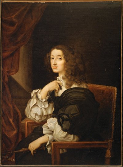 Christina of Sweden (festmény vászonra) alkotó: Sebastien Bourdon