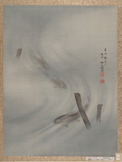 Halakúszás, nyár, 1891. alkotó: Seki Shuko
