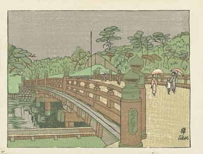 Benke híd Benkeibashi (cím az objektumon) Tokió emlékei (sorozat címe) Tokyo kaiko zue (sorozat címe) alkotó: Sekino Jun