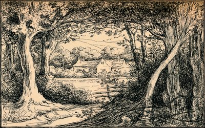 The End of the Glade, Epping Forest, 1900 alkotó: Selwyn Image